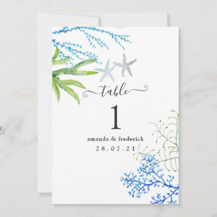 Convite algas marinhas náuticas