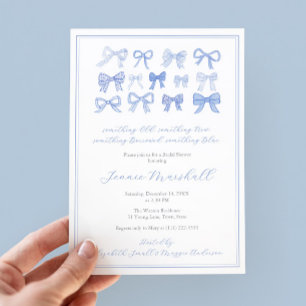 Convite Algo antigo novo Chá de panela de Arcos Azuis Embu