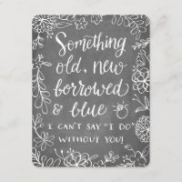 Algo antigo novo emprestado | Bridesmaid
