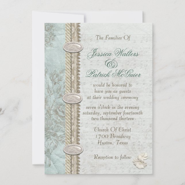 Convite Algo Azul (Frente)