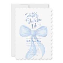 Algo Azul Antes Que Eu Faça Chá de panela