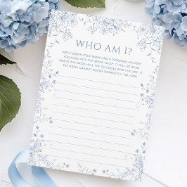 Convite Algo Que O Chá de panela Azul Adivinha Quem Joga?