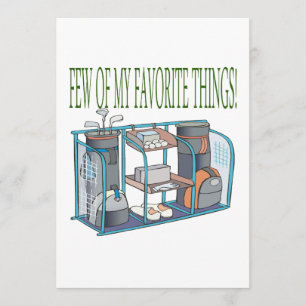 Convite Algumas Das Minhas Coisas Favoritas