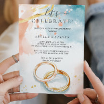 Alianças de casamento douradas Festa de noivado