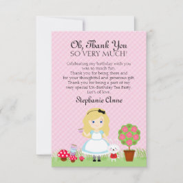 Convite Alice e sua festa do chá