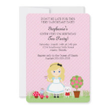 Alice e Sua Festa do Chá