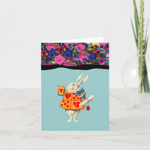 Convite Alice in Wonderland ~ Card / RSVP