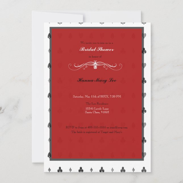 Convite Alice No Chá de panela Da Maravilha (Frente)