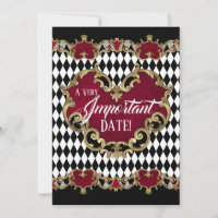 Alice no País das Maravilhas Salve a Ficha de Data