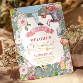 Convite Alice no primeiro aniversario da Vintage no País d