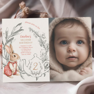 Convite Alice no segundo aniversário do Tea Coelho das Mar