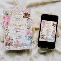 Alice rosa no País das Maravilhas