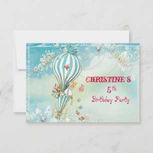 Convite Alice Tea às 16:00 RSVP