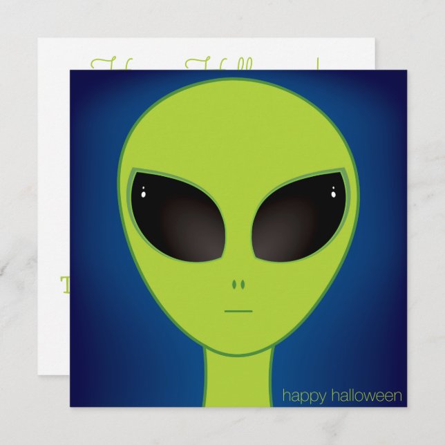 Convite Alienígena (Frente/Verso)