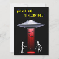 Alienígena engraçada 🎅 Festa 🛸 OVNI Halloween