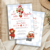 All in one apple of our eye boy baby shower