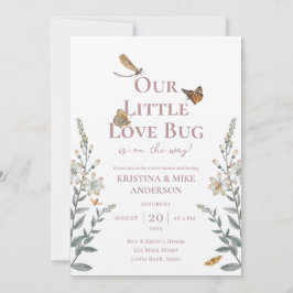 Convite All in One Little Love Bug Baby Shower Invitation