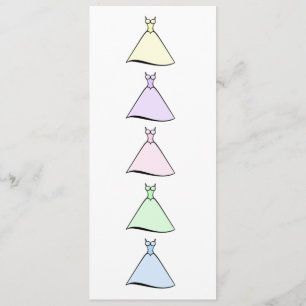 Convite Almoço da dama de honra - vestidos