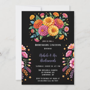 Convite Almoço de Bridesmaids Buquê de Casamento Fiesta Vi
