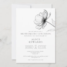 Almoço Minimalista e Elegante para Damas de Honra