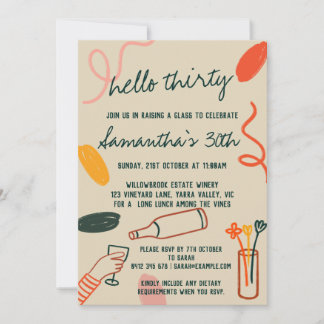 Convite Alô 30 330º Aniversário do Almoço de Vinha