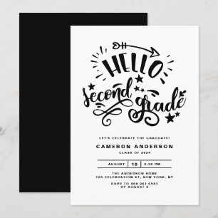 Convite Alô Segundo Grau   Graduação do primeiro grau e