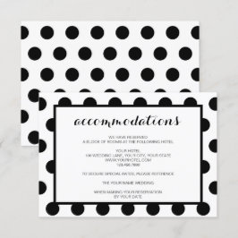 Convite Alojamentos de Casamento| Gabinete Black Classic
