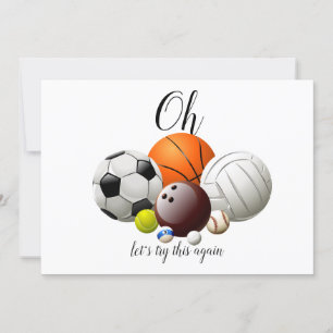 Convite Alterar a data adiada do evento cancelado