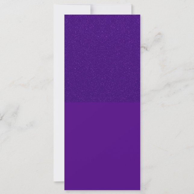 Convite Alto Roxo Meia-Tonalidade – Personalizável (Frente)