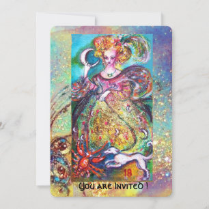 Convite ALVO DAS SOMBRAS PERDIDAS/A LUA, Pérola