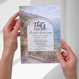 Convite Amalfi Italian Themed Bridal Shower