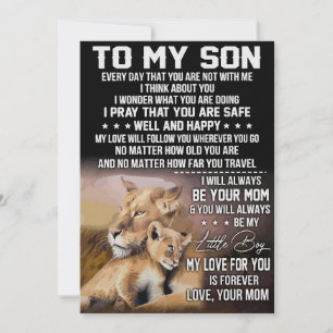 Convite Amante de Leão Para Meu Filho Leão