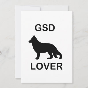 Convite Amante do GSD