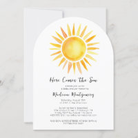 Amarelo alegre vem o Chá de fraldas do filho