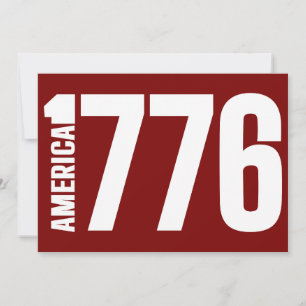 CONVITE AMÉRICA 1776