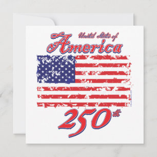 Convite América Celebra 250 anos