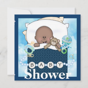 CONVITE AMERICANO DO CHÁ DE BEBÊS