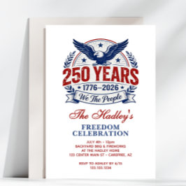 Convite America's 250th Anniversary Family BBQ