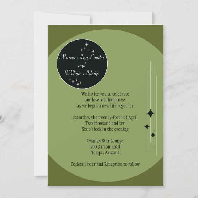 Convite Amesterdã:Azeite (Frente)