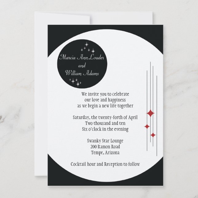 Convite Amesterdã: Crimson (Frente)