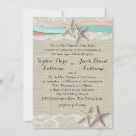 Convite Amido de Araísca e Fita