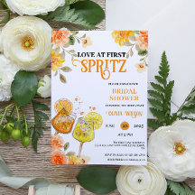 Amor à Primeira Spritz Floral Cocktail Chá de Noiv