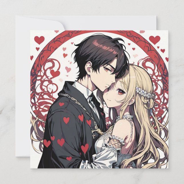 Convite Amor animado (Frente)