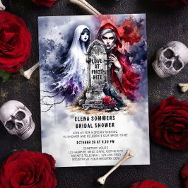 Convite Amor ao Chá de panela da Primeira Bite Vampiro