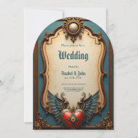 Amor atemporal, elegância surreal em estilo steamp
