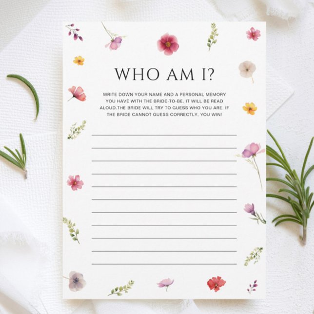 Convite Amor com Chá de panela de Bloom Adivinha Quem Joga (Criador carregado)