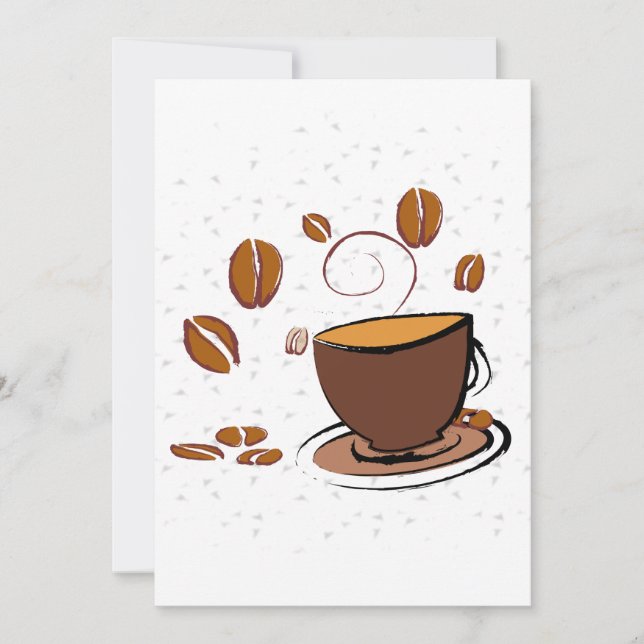 Convite Amor de café (Frente)