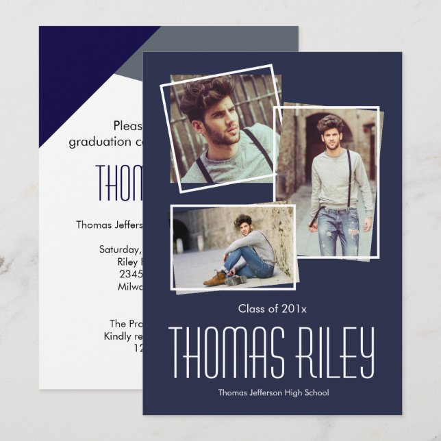 Convite Amor de Graduação (Frente/Verso)