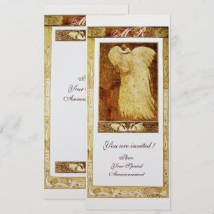 Convite AMOR DE NOIVA PAVÃO MONOGRAMA Pérola Branca