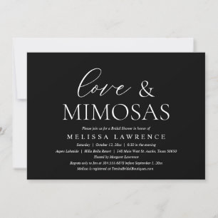 Convite Amor e Mimosas, Partido do Chá de panela Moderno